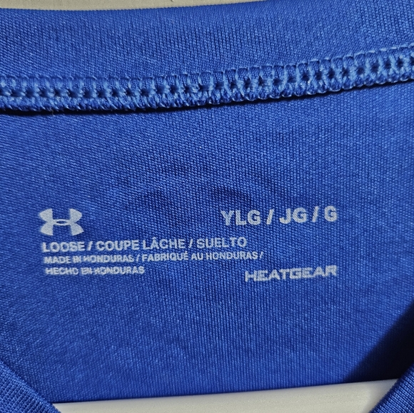 Boys YLG Under Armour T-shirt - Picture 2 of 5